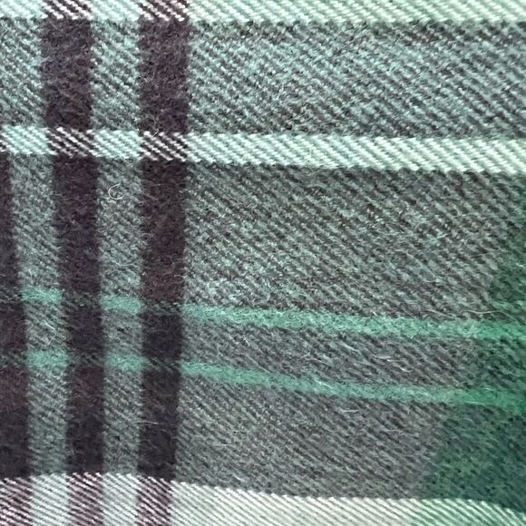 Banana republic factory men’s scarf green plaid Men’s one size - Picture 4 of 10